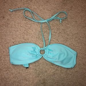 Light blue bikini top